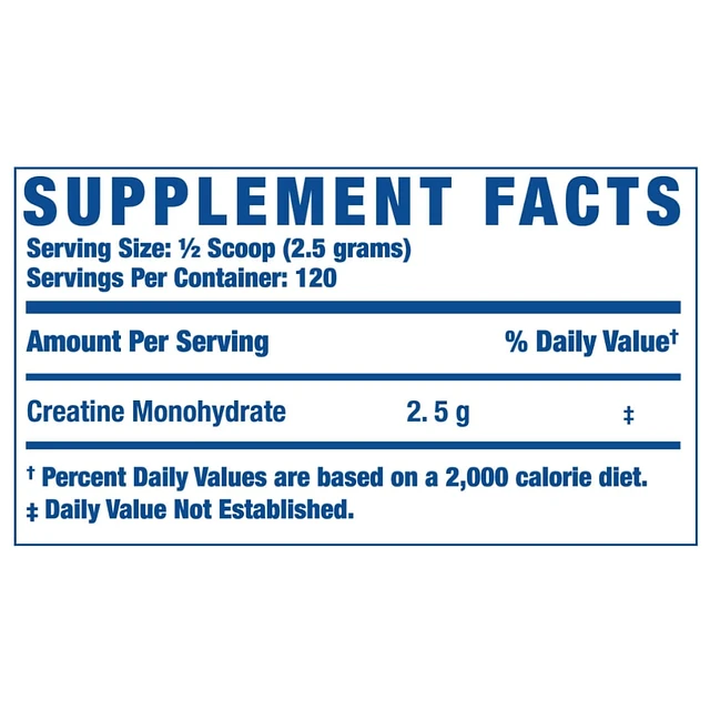 Creatine XS 120 Servings 2