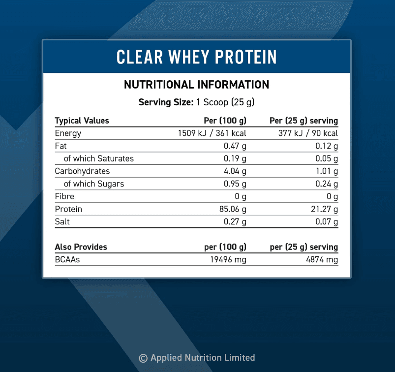 CLEAR WHEY PROTEIN 875 g 2