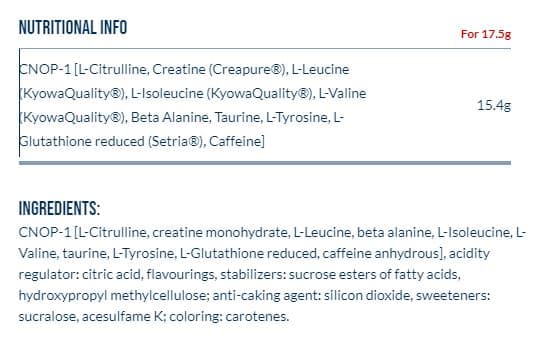 Kamikaze Preworkout 400g 2