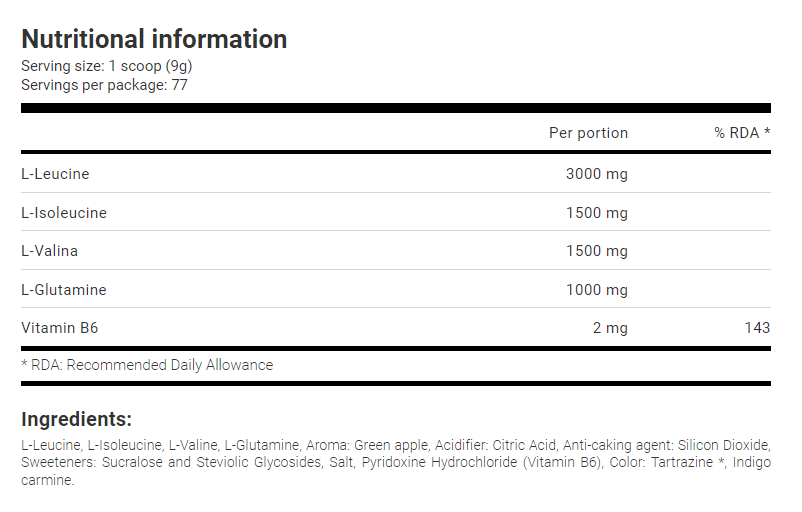 Bcaa Zero 360 G 2