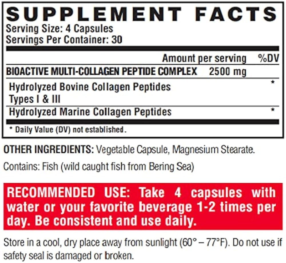 Nutrex Collagen, 120 Capsules 2