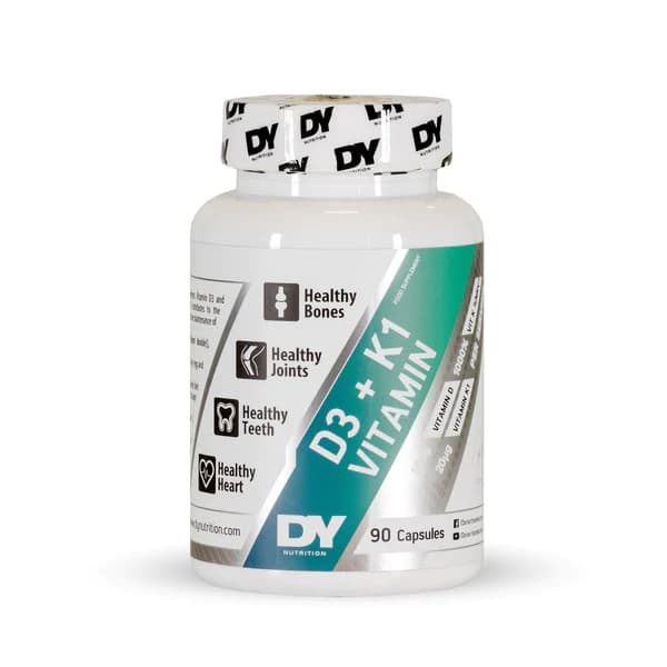 D3 + K1 Vitamin 90 Capsules