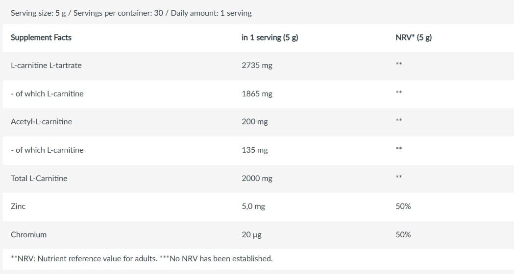 L-Carnitine 150 g 2