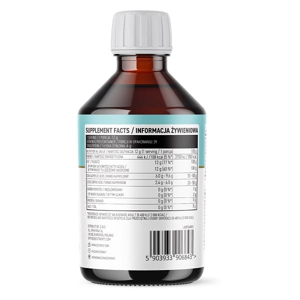MCT Coconut Oil 500 ml 2