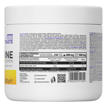 OstroVit Beta Alanine 200 g 2