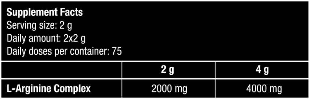 L-Arginine 300g 2