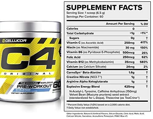 C4 ORIGINAL 60 Servings 2