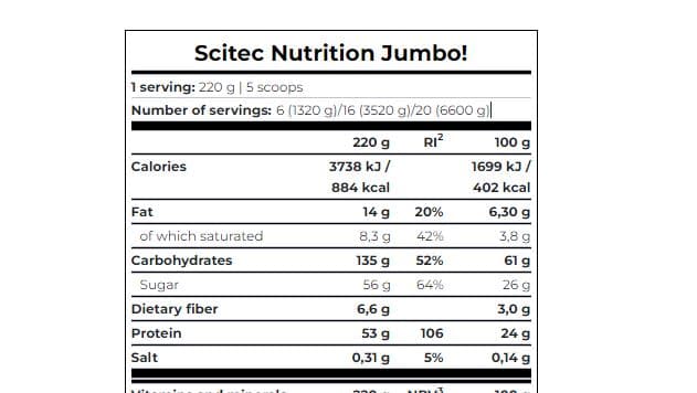 Jumbo 3.3 kg 2
