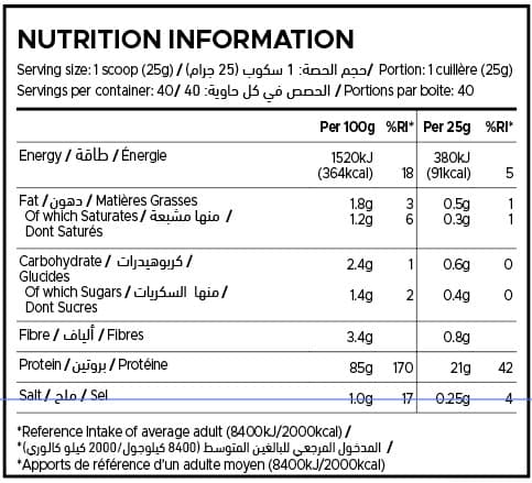 ISO PRO WHEY 1000G 2