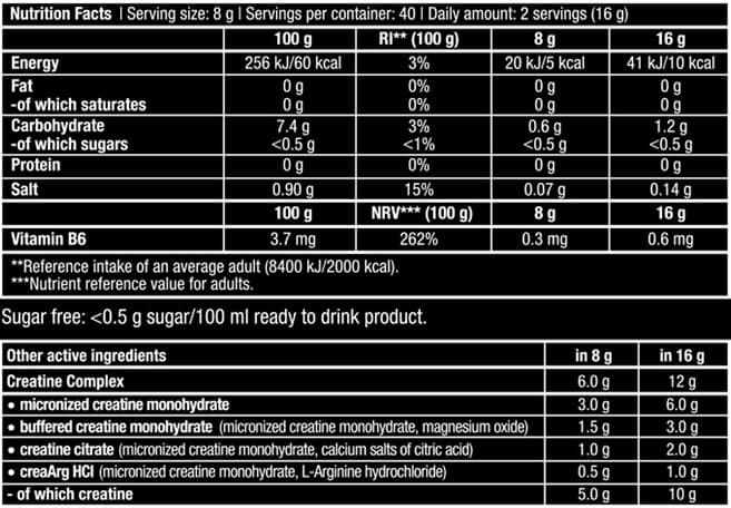 Crea Zero 320 g 2