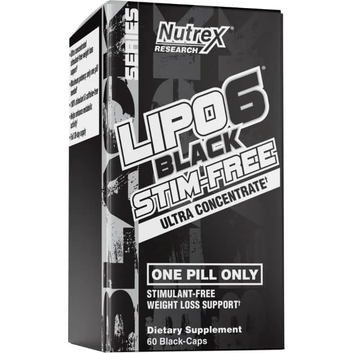 Lipo6 Black Stim Free 60 Softgel
