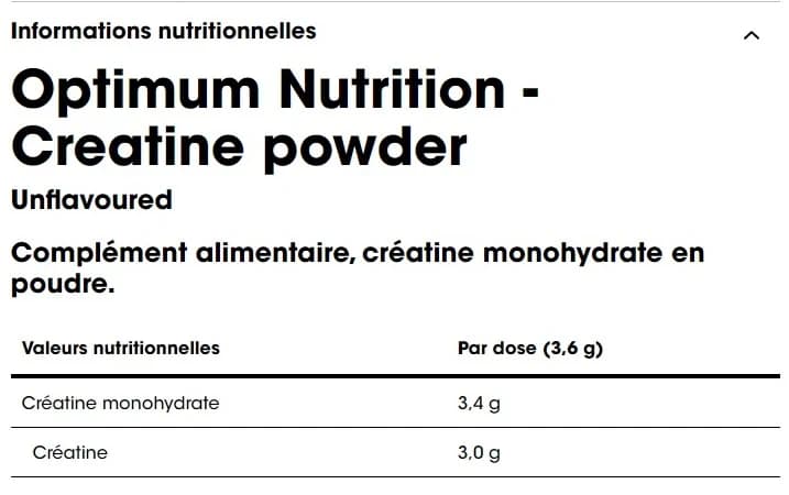Creatine Optimum 317g 2