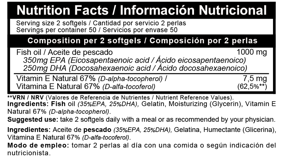 ULTRA OMEGA 3 – 100 Softgels 2