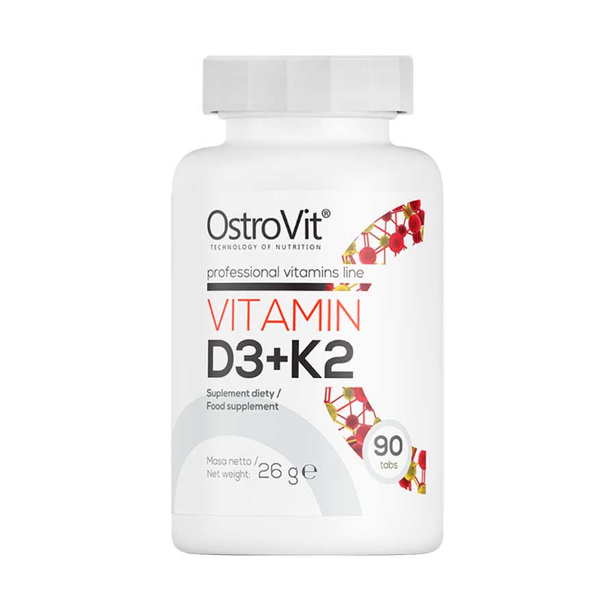 Vitamin D3 2000 IU + K2 90 capsules