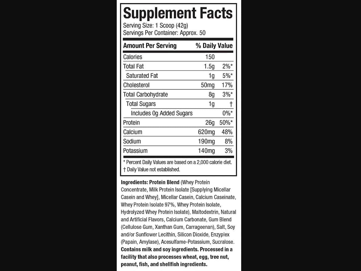 Platinum 8-Hour Protein 2 KG 2