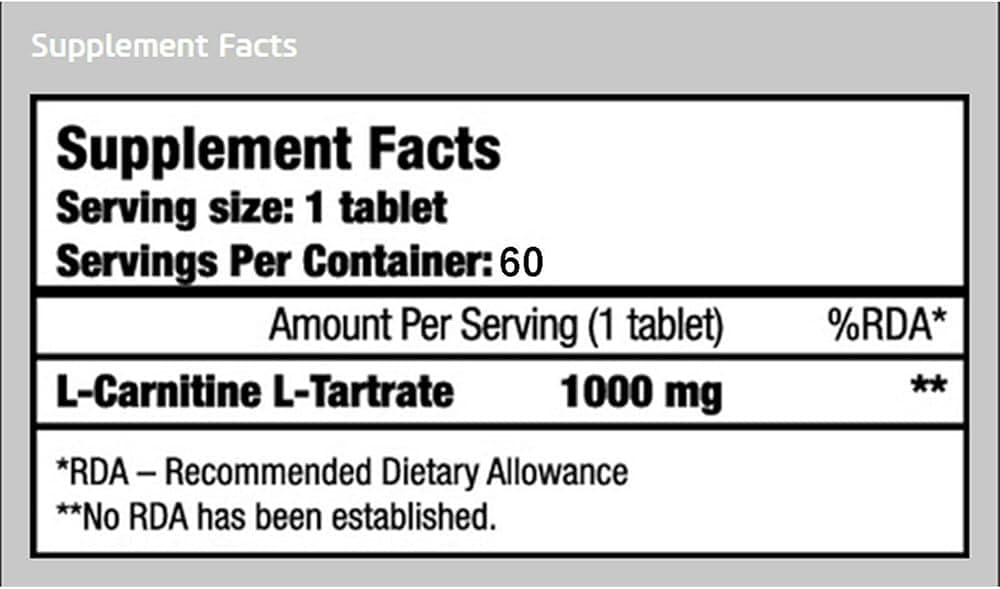 L-Carnitine – 60 Caps 2