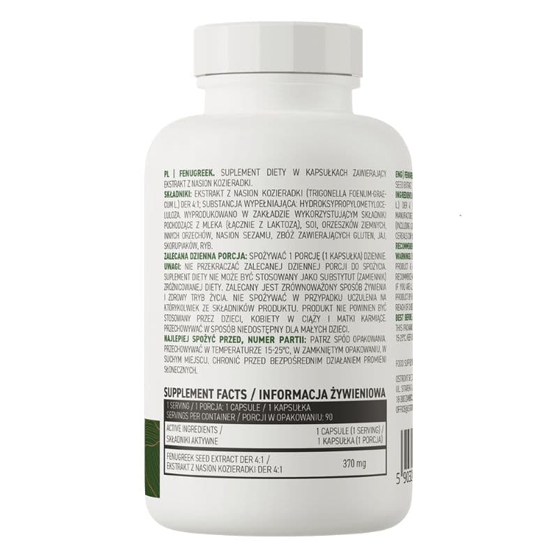 Fenugreek VEGE 90 capsules 2