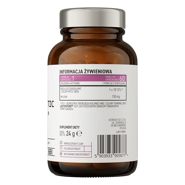 PRO-60 BIOTIC LactoSpore 60 capsules 2