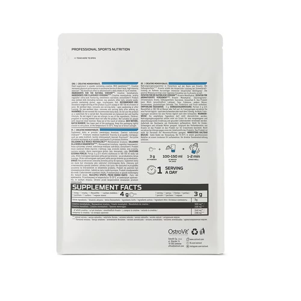 Ostrovit Creatine Monohydrate 300 g 2