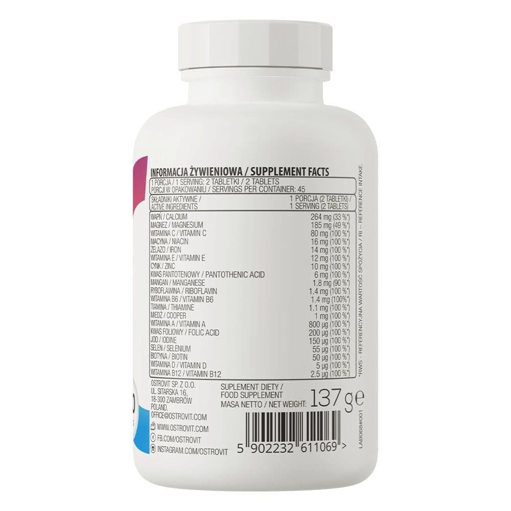 100% Vit & Min 90 comprimés 2