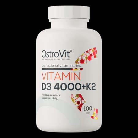OstroVit Vitamin D3 4000+K2