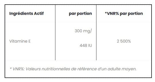 VITAMIN E – 60 Softgels 2