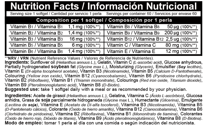 Ultra Vitamin B100 90 Caps 2