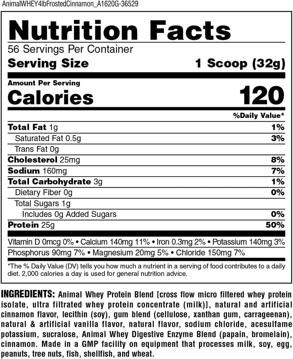 Animal Whey Protein 2.3 Kg 2