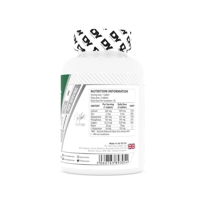 Calcium, Zinc & Magnésium 90 Tabs 2