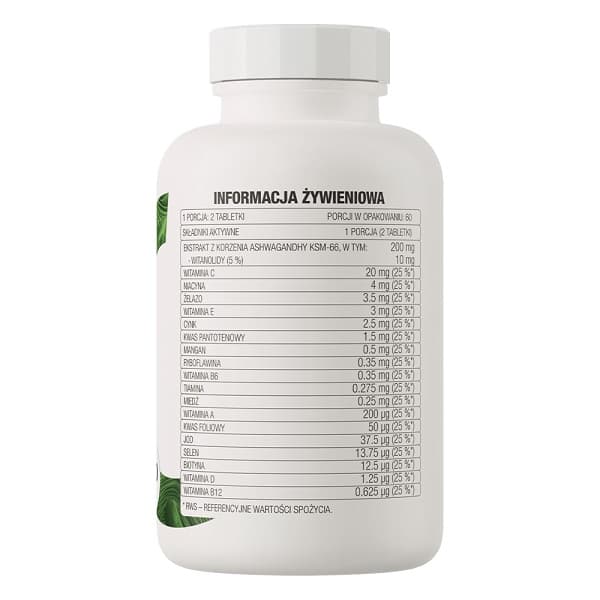 VIT&MIN + Ashwagandha 120 tablets 2