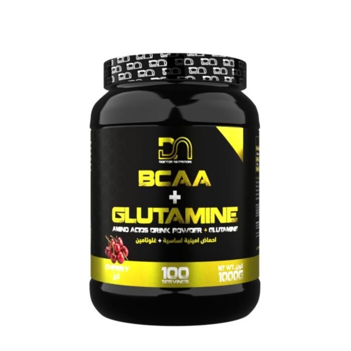 BCAA + Glutamine Cerise – 1 kg – مكمل BCAA + غلوتامين بطعم الكرز – Image 1