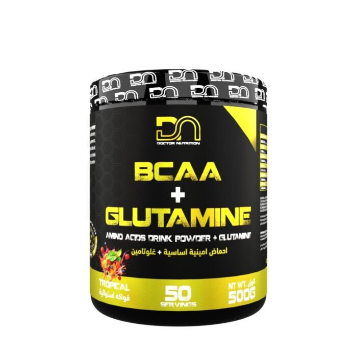 BCAA Glutamine Tropical – 500g – مكمل BCAA + غلوتامين بطعم استوائي – Image 1