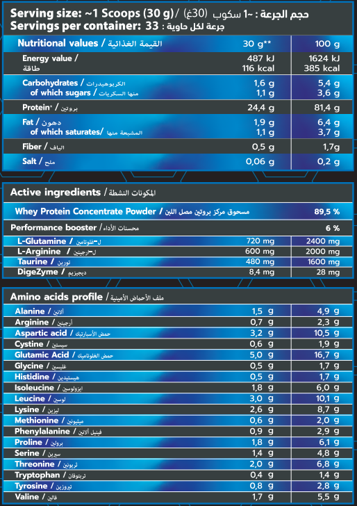 ULTRA WHEY WHEY PROTEIN CHOCOLAT 2KG - Image 3